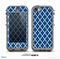 The Navy & White Seamless Morocan Pattern Skin for the iPhone 5c nüüd LifeProof Case