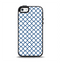 The Navy & White Seamless Morocan Pattern V2 Apple iPhone 5-5s Otterbox Symmetry Case Skin Set