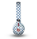 The Navy & White Seamless Morocan Pattern V2 Skin for the Beats by Dre Mixr Headphones