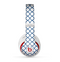 The Navy & White Seamless Morocan Pattern V2 Skin for the Beats by Dre Studio (2013+ Version) Headphones