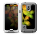 The Neon Blurry Translucent Flowers Skin Samsung Galaxy S5 frē LifeProof Case