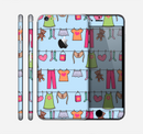The Neon Clothes Line Pattern Skin for the Apple iPhone 6 Plus