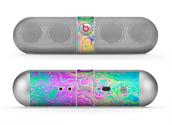 The Neon Color Fushion Skin for the Beats by Dre Pill Bluetooth Speaker