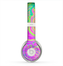 The Neon Color Fushion Skin for the Beats by Dre Solo 2 Headphones