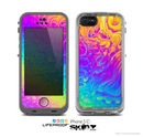 The Neon Color Fushion V2 Skin for the Apple iPhone 5c LifeProof Case