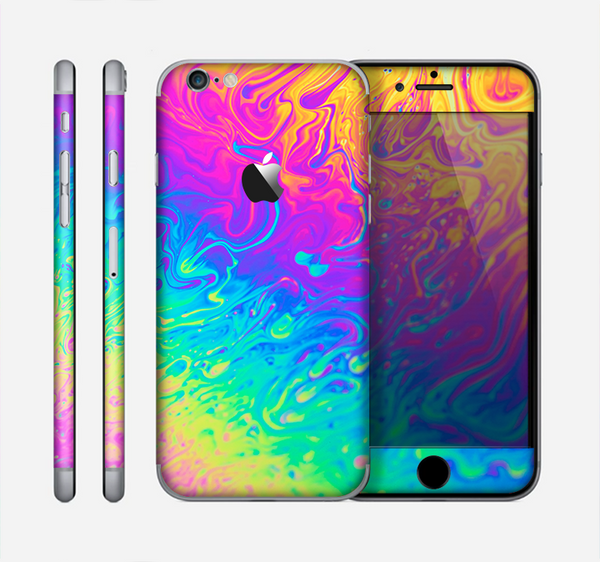 The Neon Color Fushion V2 Skin for the Apple iPhone 6