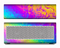 The Neon Color Fushion V2 Skin for the Braven 570 Wireless Bluetooth Speaker