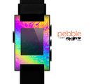 The Neon Color Fushion V2 Skin for the Pebble SmartWatch