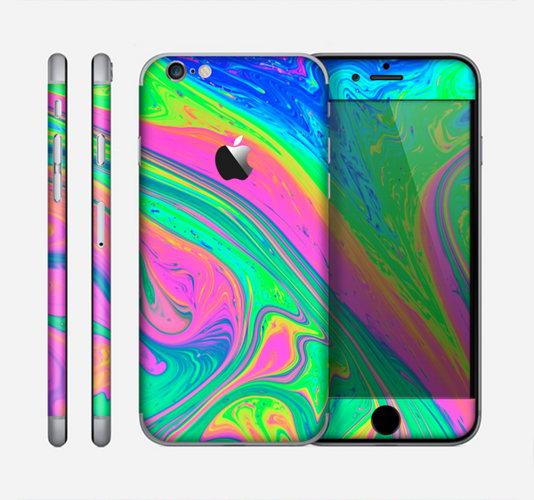 The Neon Color Fushion V3 Skin for the Apple iPhone 6