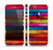 The Neon Color Wood Planks Skin Set for the Apple iPhone 5s