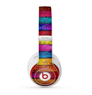 The Neon Color Wood Planks Skin for the Beats by Dre Studio (2013+ Version) Headphones