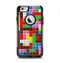 The Neon Colored Building Blocks Apple iPhone 6 Otterbox Commuter Case Skin Set