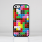 The Neon Colored Building Blocks Skin-Sert for the Apple iPhone 5c Skin-Sert Case