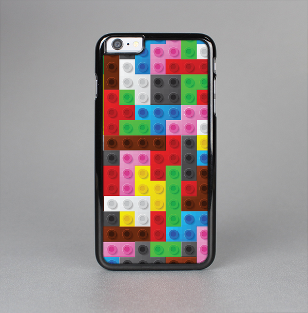 The Neon Colored Building Blocks Skin-Sert for the Apple iPhone 6 Skin-Sert Case