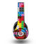 The Neon Colored Building Blocks Skin for the Original Beats by Dre Studio Headphones