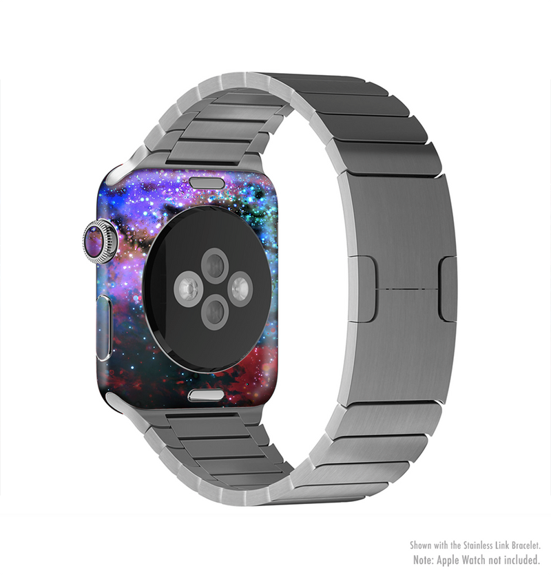 The Neon Colored Paint Universe Full-Body Skin Kit for the Apple Watch