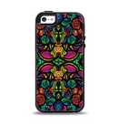 The Neon Colored Vector Seamless Pattern Apple iPhone 5-5s Otterbox Symmetry Case Skin Set