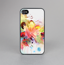 The Neon Colored Watercolor Branch Skin-Sert for the Apple iPhone 4-4s Skin-Sert Case
