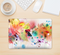 The Neon Colored Watercolor Branch Skin Kit for the 12" Apple MacBook (A1534)