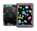 The Neon Colorful Stringy Orbs Apple iPad Air LifeProof Fre Case Skin Set