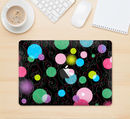 The Neon Colorful Stringy Orbs Skin Kit for the 12" Apple MacBook (A1534)