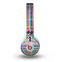 The Neon Faded Rainbow Plaid Skin for the Beats by Dre Mixr Headphones