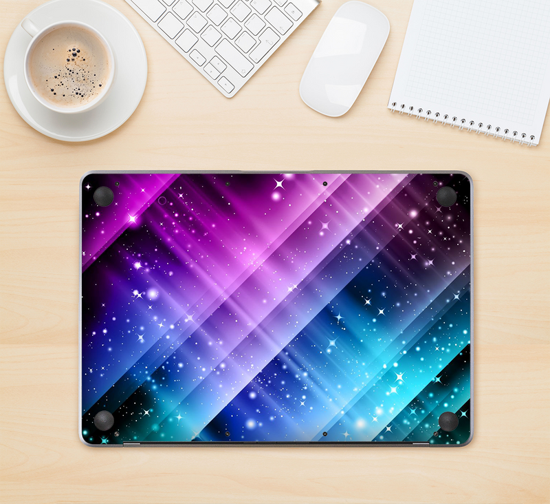 The Neon Glow Paint Skin Kit for the 12" Apple MacBook (A1534)