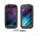 The Neon Glow Paint Skin For The Samsung Galaxy S3 LifeProof Case