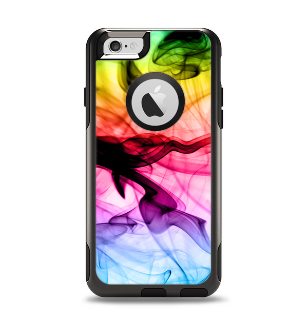 The Neon Glowing Fumes Apple iPhone 6 Otterbox Commuter Case Skin Set