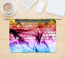 The Neon Glowing Fumes Skin Kit for the 12" Apple MacBook (A1534)