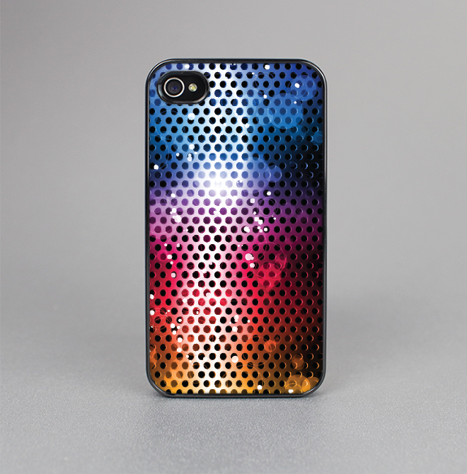 The Neon Glowing Grill Mesh Skin-Sert for the Apple iPhone 4-4s Skin-Sert Case