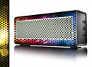 The Neon Glowing Grill Mesh Skin for the Braven 570 Wireless Bluetooth Speaker