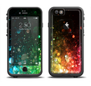 The Neon Glowing Grunge Drops Apple iPhone 6/6s Plus LifeProof Fre Case Skin Set