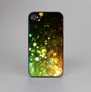 The Neon Glowing Grunge Drops Skin-Sert for the Apple iPhone 4-4s Skin-Sert Case