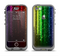 The Neon Glowing Rain Apple iPhone 5c LifeProof Nuud Case Skin Set