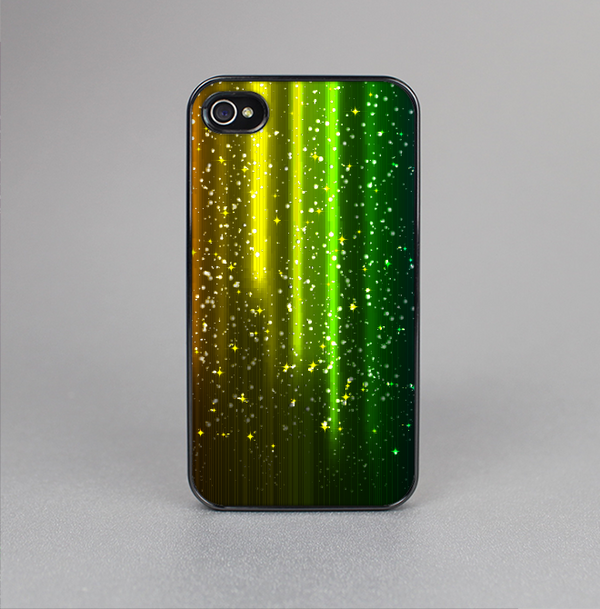 The Neon Glowing Rain Skin-Sert for the Apple iPhone 4-4s Skin-Sert Case