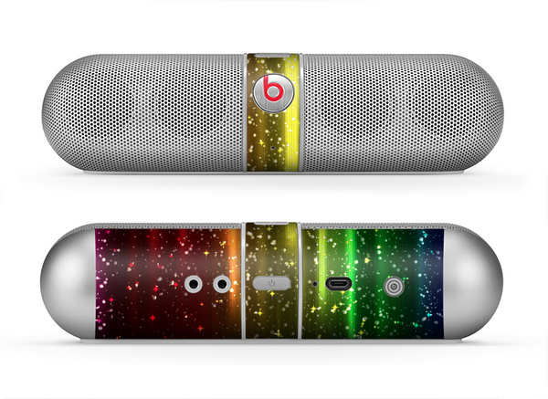 The Neon Glowing Rain Skin for the Beats by Dre Pill Bluetooth Speaker
