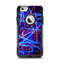 The Neon Glowing Strobe Lights Apple iPhone 6 Otterbox Commuter Case Skin Set