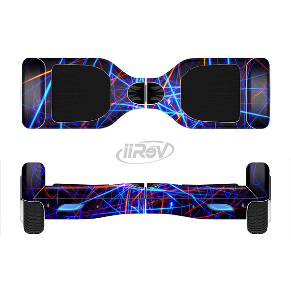 The Neon Glowing Strobe Lights Full-Body Skin Set for the Smart Drifting SuperCharged iiRov HoverBoard