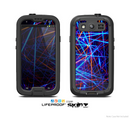 The Neon Glowing Strobe Lights Skin For The Samsung Galaxy S3 LifeProof Case
