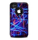 The Neon Glowing Strobe Lights Skin for the iPhone 4-4s OtterBox Commuter Case