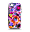 The Neon Glowing Vibrant Cells Apple iPhone 5c Otterbox Symmetry Case Skin Set