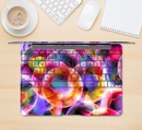 The Neon Glowing Vibrant Cells Skin Kit for the 12" Apple MacBook (A1534)