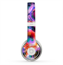 The Neon Glowing Vibrant Cells Skin for the Beats by Dre Solo 2 Headphones