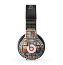 The Neon Graffiti Brick Wall Skin for the Beats by Dre Pro Headphones