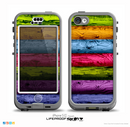 The Neon Heavy Grained Wood Skin for the iPhone 5c nüüd LifeProof Case