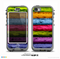 The Neon Heavy Grained Wood Skin for the iPhone 5c nüüd LifeProof Case
