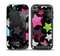 The Neon Highlighted Polka Stars On Black Skin for the iPod Touch 5th Generation frē LifeProof Case
