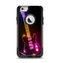The Neon Light Guitar Apple iPhone 6 Otterbox Commuter Case Skin Set