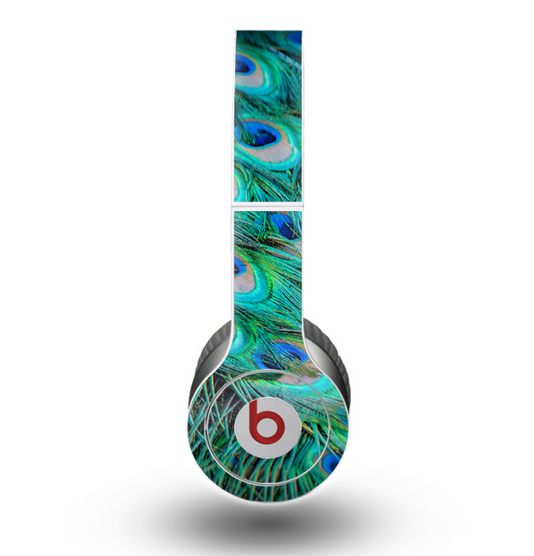 The Neon Multiple Peacock Skin for the Beats by Dre Original Solo-Solo HD Headphones